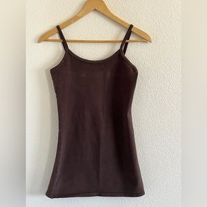 Buckle Brand Extra Long Cami in Dark Brown